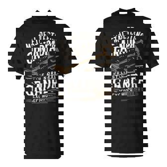 Grandpa Metal Detecting Treasure Hunter Metal Detector T-Shirt - Thegiftio