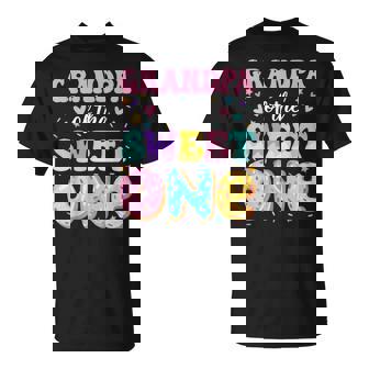 Grandpa Of The Sweet One 1St Birthday Donut Bday Party T-Shirt | Mazezy