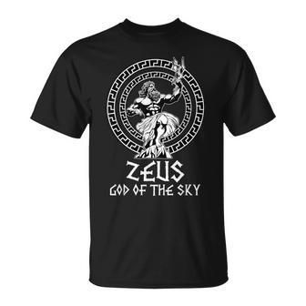 Greek Mythology Ancient Greece History Lovers Of Zeus T-Shirt - Thegiftio