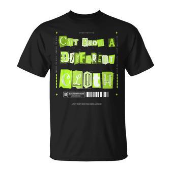 Green Cut From A Different Cloth Green T-Shirt - Thegiftio UK