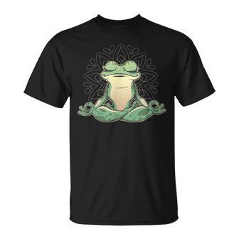 Grenouille De Yoga Détendue T-Shirt - Cadeauxyz