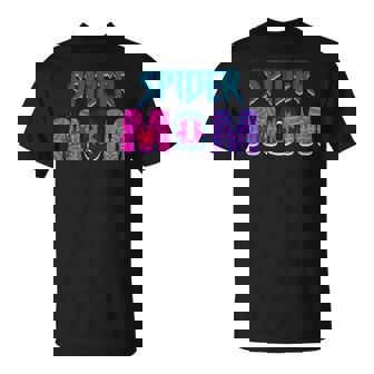 Groovy Matching Family Birthday Girl Party Spider Mom T-Shirt - Thegiftio