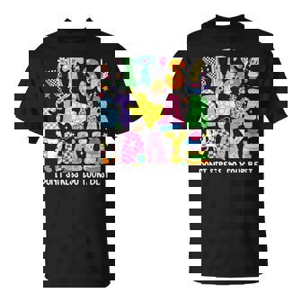 Groovy It's Staar Day Don't Stress Do Your Best Test Day T-Shirt - Monsterry