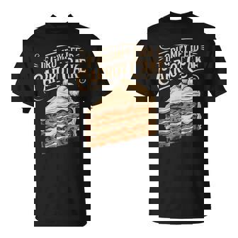 If Grumpy Feed Carrot Cake Dessert Mood Fix Tank Top T-Shirt | Mazezy