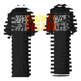 Grumpy Potato Thanksgiving Matching Couples Humor Cool Tank Top T-Shirt | Mazezy