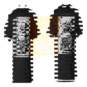 Grumpy Samurai Frog T-Shirt | Seseable CA