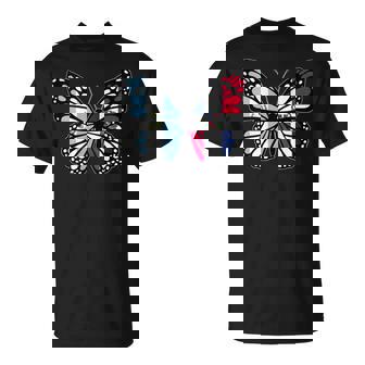 Guatemala And Dominican Butterfly Half Guatemalan Dominicana Tank Top T-Shirt | Mazezy