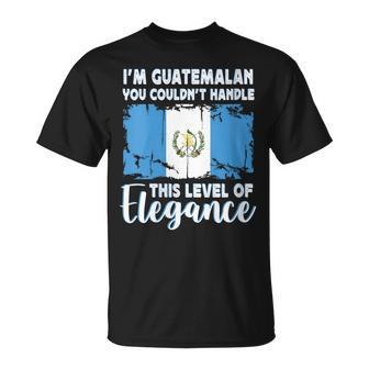 Guatemala Flag Proud Elegant Guatemalan Boyfriend Girlfriend T-Shirt | Mazezy
