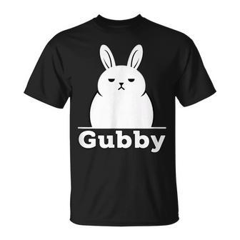 Gubby Rabbit Anime Character Cute Grumpy Bunny T-Shirt - Monsterry