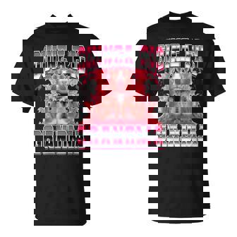 Guinea Pig Grandma Pet Owner 90s Bootleg Style T-Shirt | Mazezy