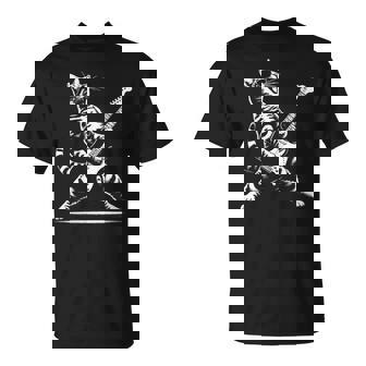 Guitar Cat Novelty Rock Music Band Concert Cat T-Shirt - Monsterry