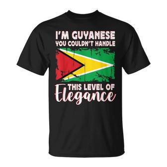 Guyana Flag Proud Elegant Guyanese Boyfriend Girlfriend T-Shirt | Mazezy