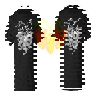 Habaneros With A Bold Outline T-Shirt | Mazezy