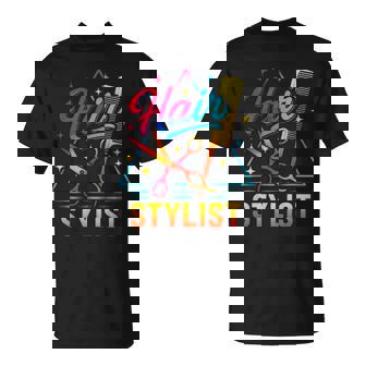 Hair Stylist Barber Trimmer Scissors T-Shirt | Mazezy