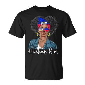 Haitian Flag Souvenirs Woman Uniform Dress Girl Haiti T-Shirt - Thegiftio UK