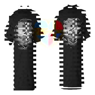 Half Argentinian Dominican Roots Argentina T-Shirt | Mazezy