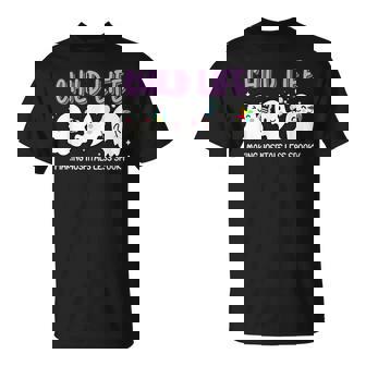 Halloween Child Life Specialist Fall Child Life Specialist T-Shirt | Mazezy