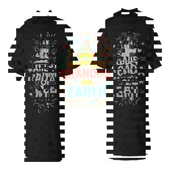 Happiest Grandma On Earth Grandmother Mother's Day T-Shirt - Monsterry