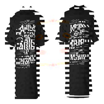 Happiness Is Being Married To A Macedonian Wife Husband T-Shirt | Mazezy