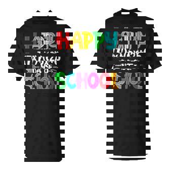 Happy 67 Days Of School Math Teacher Students Six Seven Meme T-Shirt - Monsterry