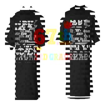 Happy 67th Day Of 3rd Grade Teacher Student 67 Days Smarter T-Shirt | Mazezy