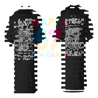 Happy 67th Day Of 5th Grade Ice Cream Drip 67 Days Kids T-Shirt | Mazezy