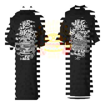 Happy Hamburger Day Celebration Cravings Tank Top T-Shirt | Mazezy