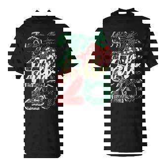 Happy New Year 2026 Yarn Crochet Yarn Disco Ball Hello 2026 T-Shirt | Mazezy