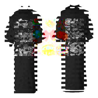 Happy New Year Teacher Fireworks New Years Eve Party 2026 T-Shirt | Mazezy