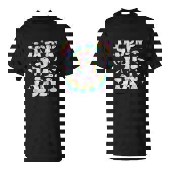 Happy Pi Day 314 Math Teacher Groovy Retro Tie Dye T-Shirt - Monsterry