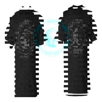 Hawaii Maui Molokai Lanai Oahu Surfer With Big Wave T-Shirt | Mazezy