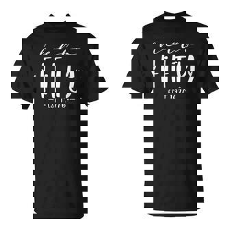 Hello Fifty Est 1976 50Th Birthday 50-Year-Old T-Shirt | Seseable FR