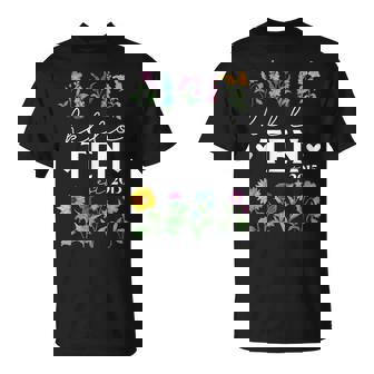 Hello Ten Est 2015 Wildflower 10Th Birthday For Girls T-Shirt | Mazezy