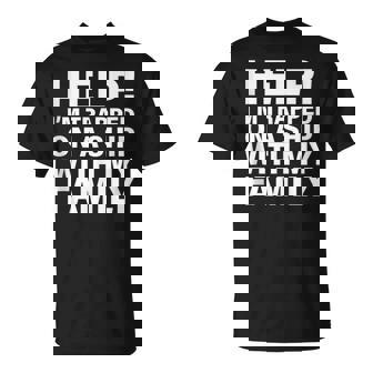 Help I’m Trapped On A Ship With My Family Cruise Tank Top T-Shirt | Mazezy