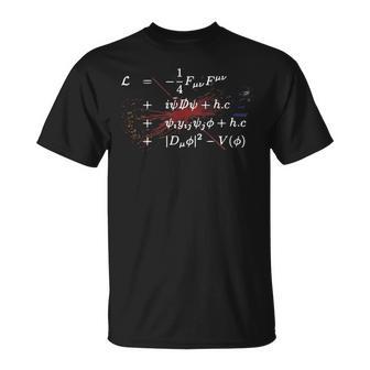 Higgs Boson Lagrangian 理論物理標準モデル Tシャツ - Kawaiitshirt