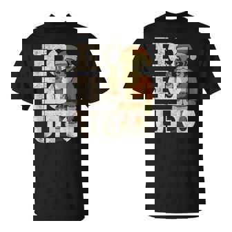 Ho Ho UFO 3IAtlas Santa UFO T-Shirt | Mazezy