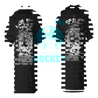 Hockey Just a Boy Who Loves Hockey Player Ice Hockey Boys T-Shirt | Mazezy
