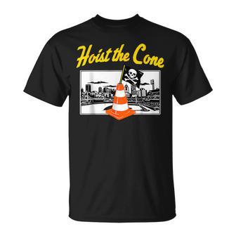 Hoist The Cone Baseball Meme T-Shirt - Monsterry