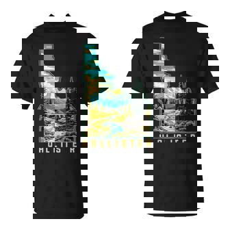 Hollister Idahotate Outdoor Nature Graphic Tシャツ - Kawaiitshirt