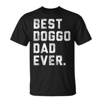 Hombre Dog Dad – Best Doggo Dad Ever – Divertida Para Amantes De Los Perros Camiseta unisex - Regaloses