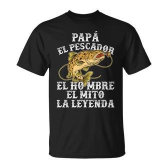 Hombre Pesca Papá El Pescador Día Del Padre Camiseta unisex - Regaloses
