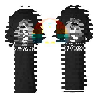 Homme Costume De Pingouin Père Cool Pingouins Papi Penguin T-Shirt - Cadeauxyz