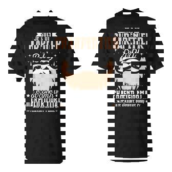 Homme Menuisier Barbe Humour Charpentier Barbu T-Shirt - Cadeauxyz