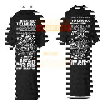 Homme Moto Humour Tous Les Hommes Naissent Égaux Meilleurs Motard T-Shirt - Cadeauxyz