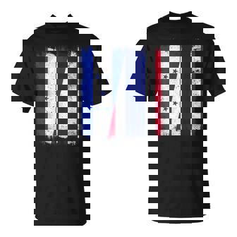 Honduras Thailand Half Flag Honduran Thai Roots T-Shirt | Mazezy