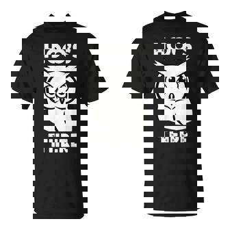 Hoo's There Owl Pun Bird Watching Nature Lover T-Shirt | Mazezy