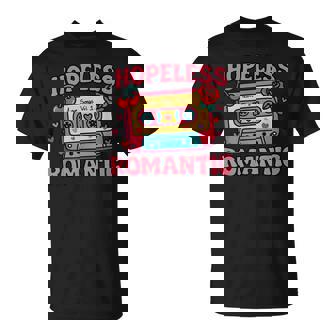 Hopeless Romantic Quote T-Shirt | Mazezy