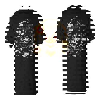 Horror Anime Manga Japanese Scary Kawaii Anime Goth T-Shirt - Monsterry