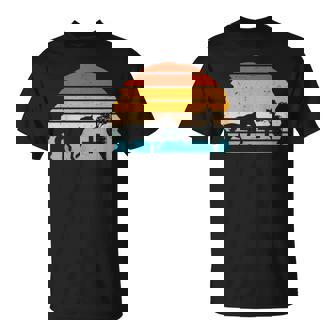 Horse Radish Illustration On Vintage Sunset Horseradish T-Shirt | Mazezy