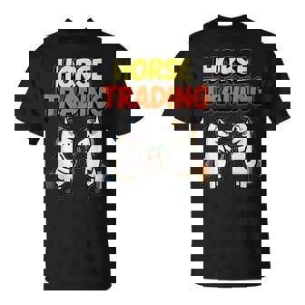 Horse Trading Bargaining Negotiate Politics Business T-Shirt | Mazezy